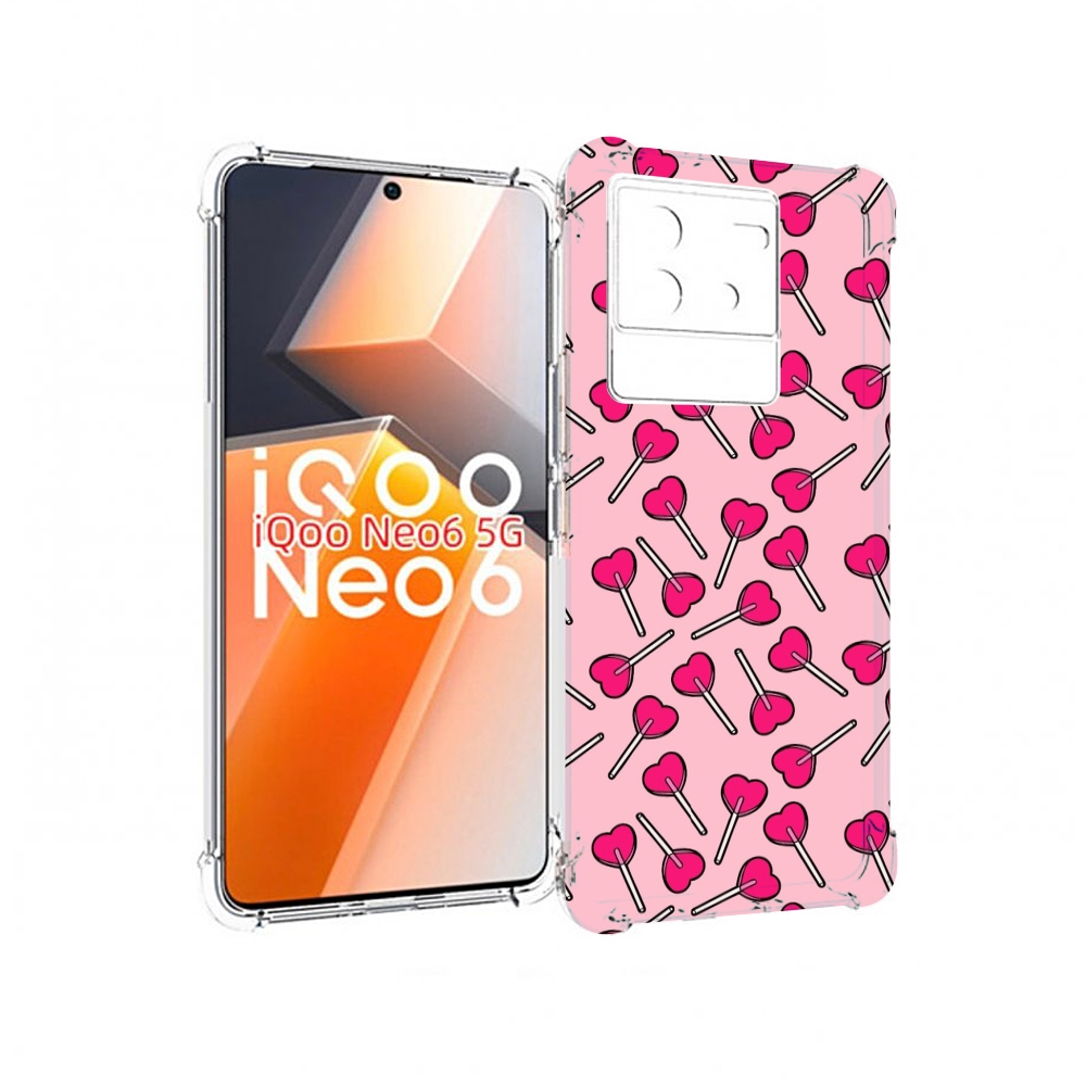 

Чехол MyPads много лединцов для Vivo iQoo Neo 6 5G, Прозрачный, Tocco