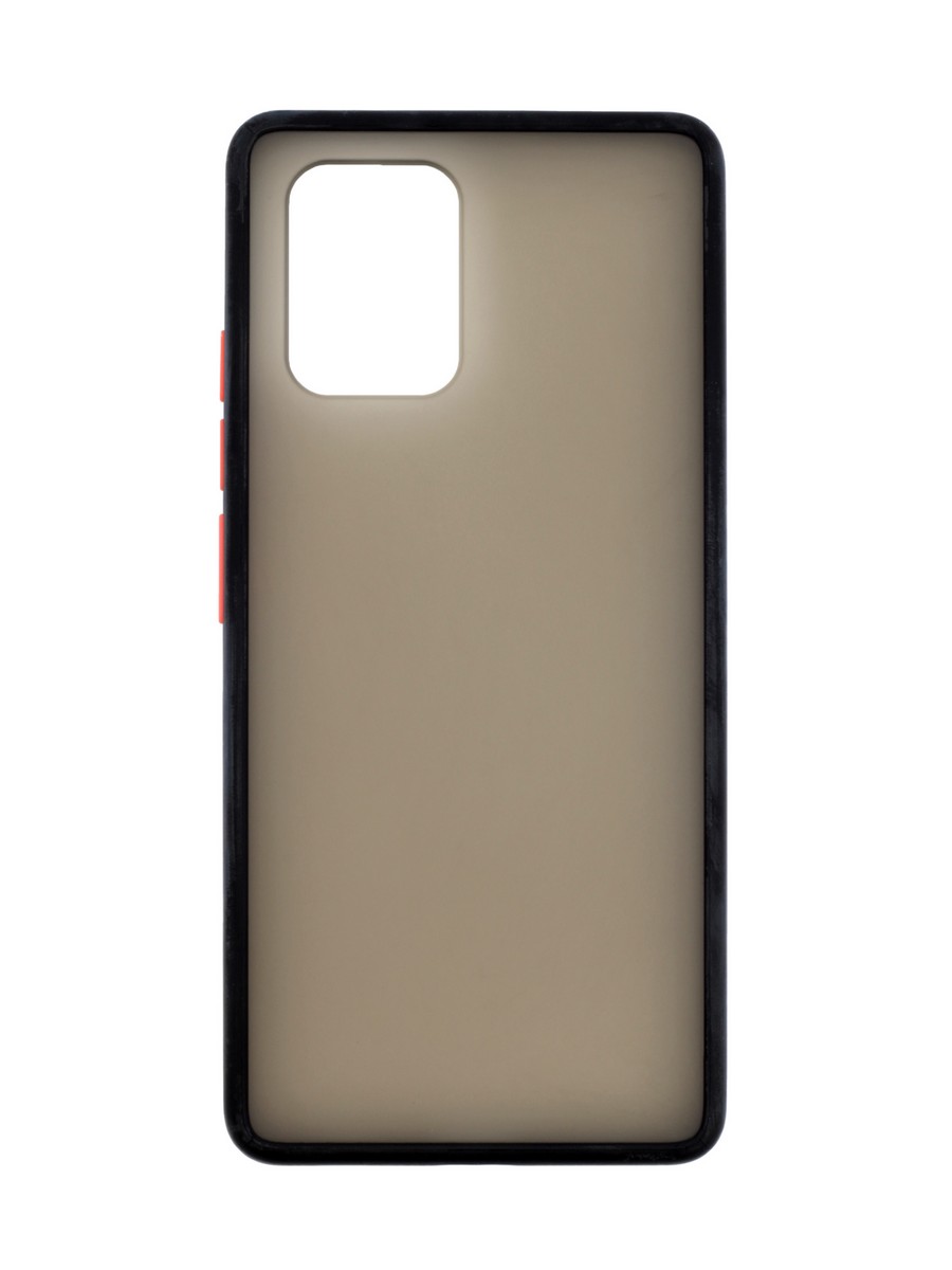 фото Чехол zibelino plastic matte для samsung galaxy s10 lite/a91 (g770/a915)(черная окантовка)