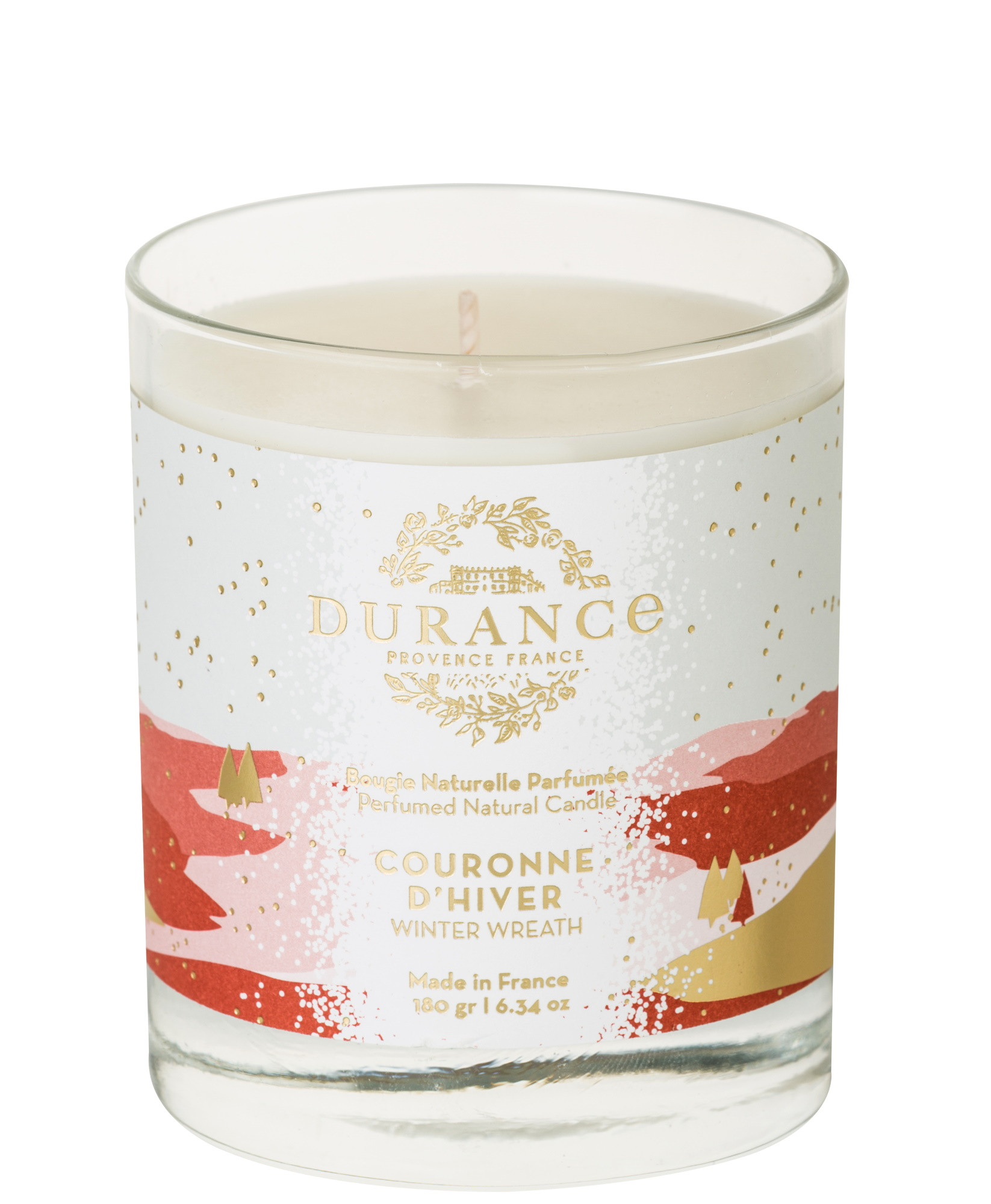 фото Ароматическая свеча durance perfumed natural candle winter wreath 180г (зимний венок)