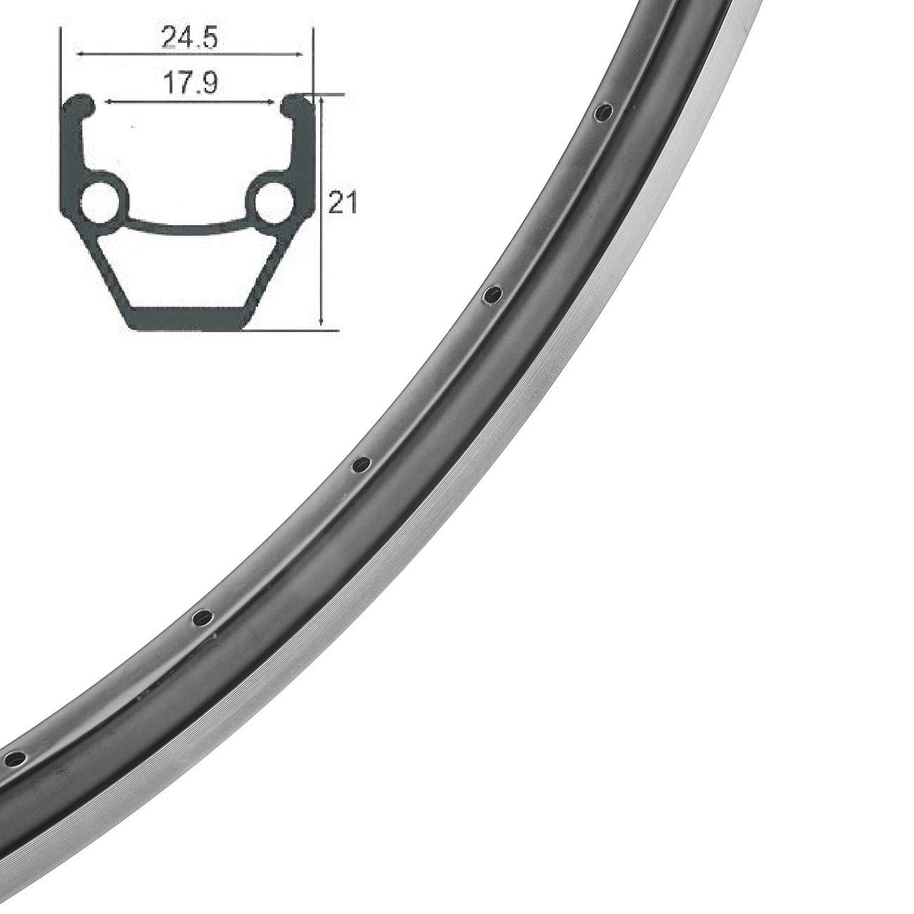 Обод STELS 29x15 HLQC-02AB 14Gх32Н фрезерованный алюм чёрный для Nav 900V330159 1428₽