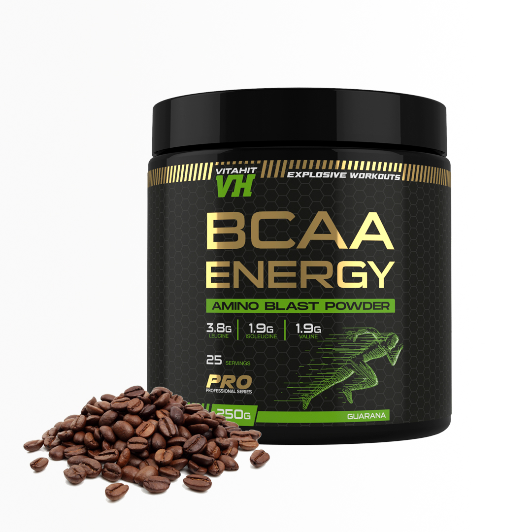 фото Бцаа vitahit bcaa energy аминокислоты, гуарана, 250 г