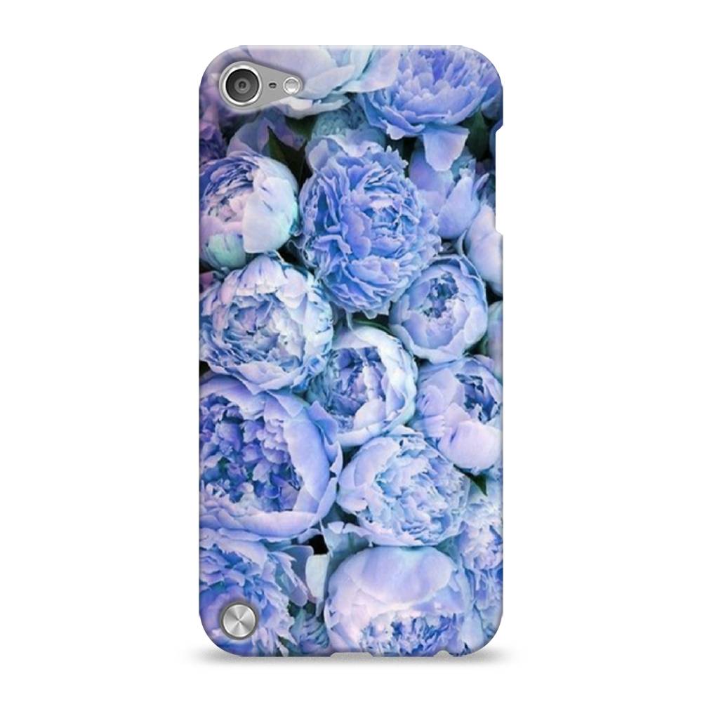 

Пластиковый чехол "Пионы голубые" на Apple iPod Touch, 11120-6