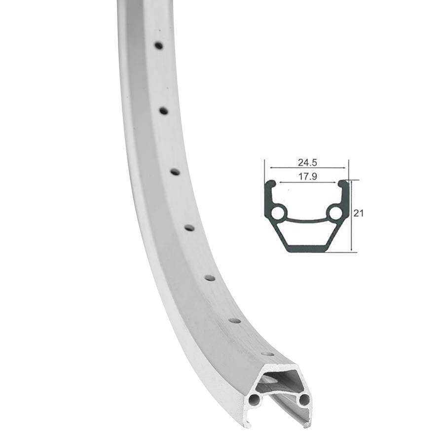 Обод 26 STELS HLQC-02AB 14Gх36Н двойной алюм серебристый фрезер330136 1305₽