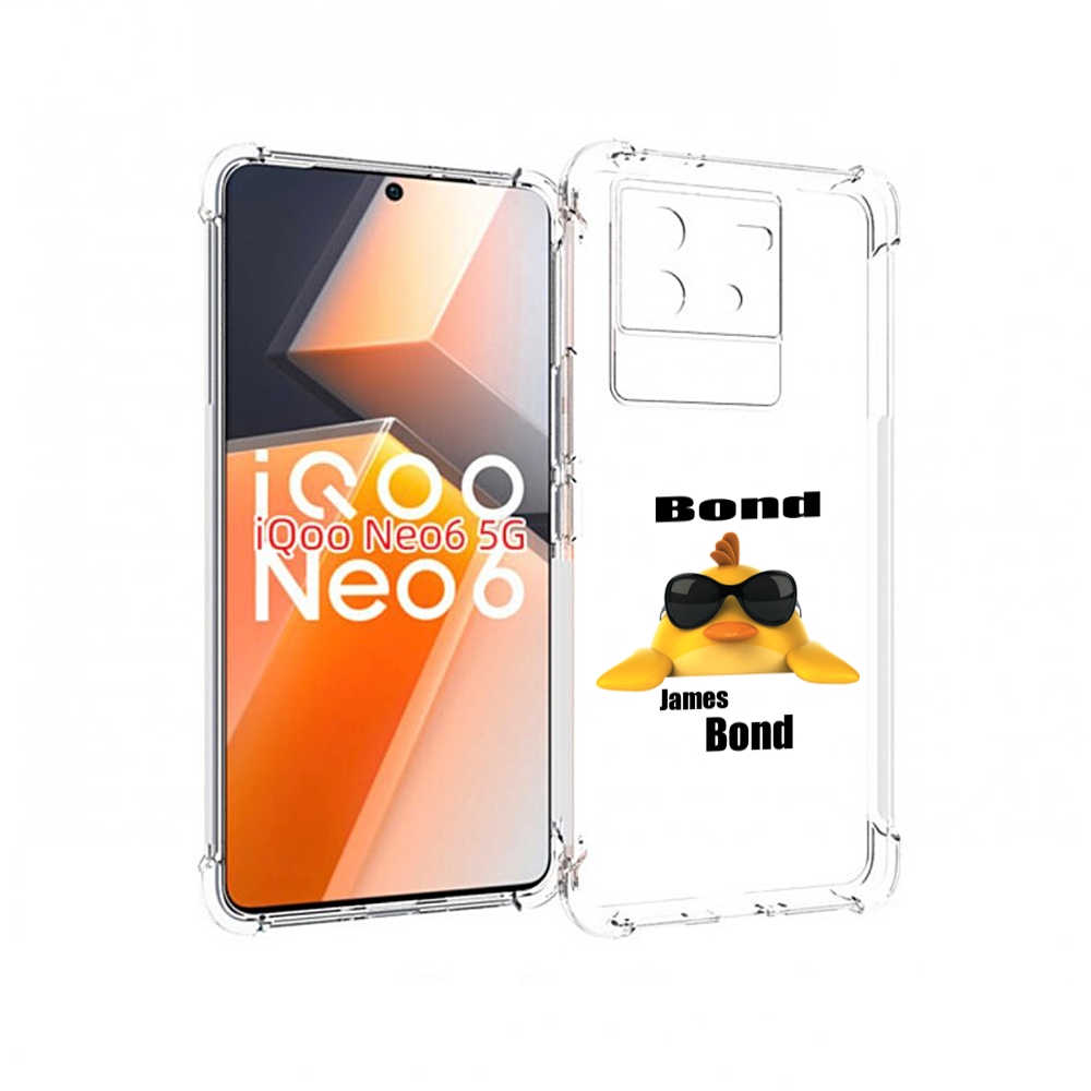 

Чехол MyPads бонд для Vivo iQoo Neo 6 5G, Прозрачный, Tocco