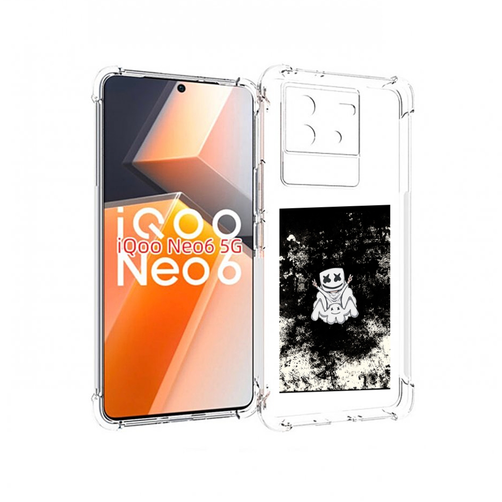 

Чехол MyPads маршмеллоу-френдс для Vivo iQoo Neo 6 5G, Прозрачный, Tocco