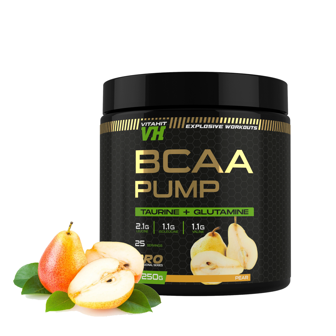 фото Бцаа vitahit bcaa pump аминокислоты, груша, 250 г