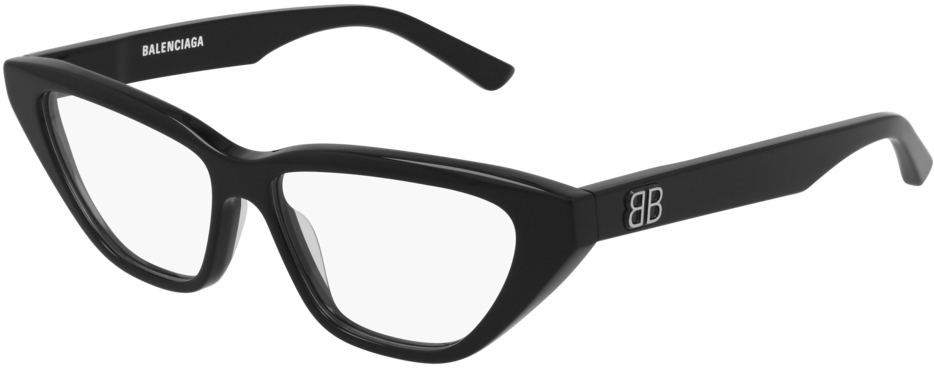 

Оправа для очков женская Balenciaga BB0128O 001, черный, BB0128O 001