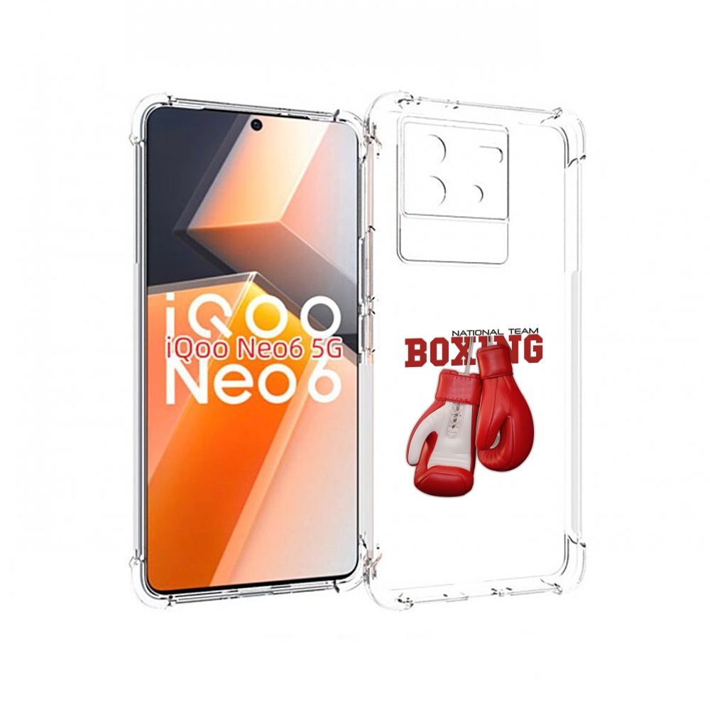 Чехол MyPads боксерские перчатки для Vivo iQoo Neo 6 5G