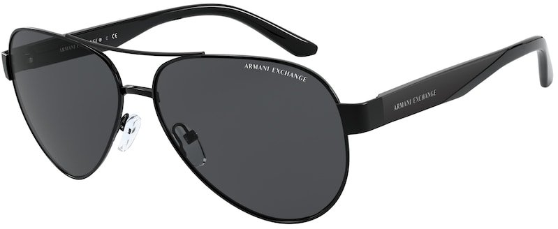 

Солнцезащитные очки мужские Armani Exchange 0AX2034S / 59 600087, черный, 0AX2034S / 59 600087