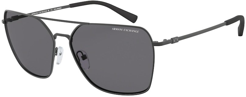 

Солнцезащитные очки мужские Armani Exchange 0AX2029S / 60 611281, серый, 0AX2029S / 60 611281