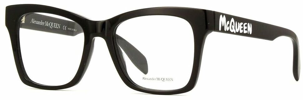 

Оправа для очков женская Alexander McQueen AM0388O 001, черный, AM0388O 001