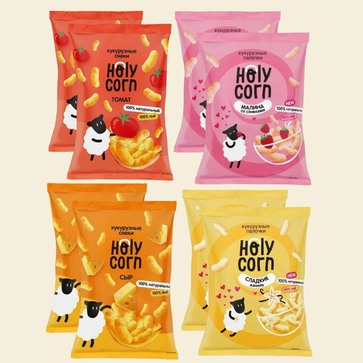 Купить Кукурузные палочки Holy Corn в интернет каталоге с доставкой |  Boxberry