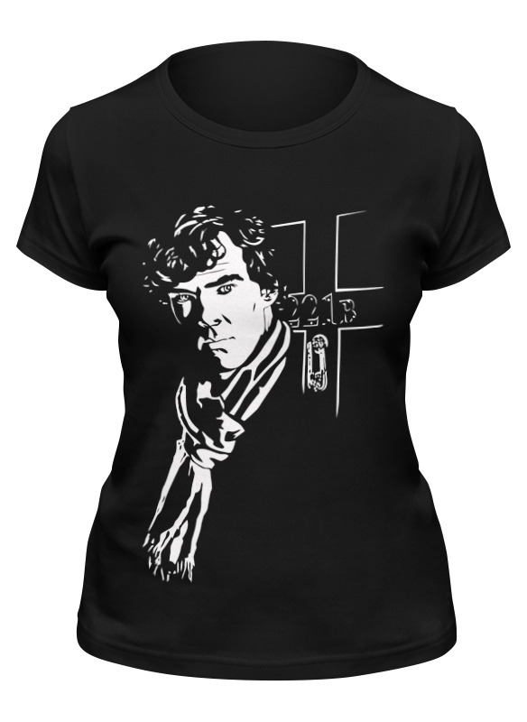 

Футболка женская Printio Шерлок холмс (sherlock holmes) черная XL, Черный, Шерлок холмс (sherlock holmes)