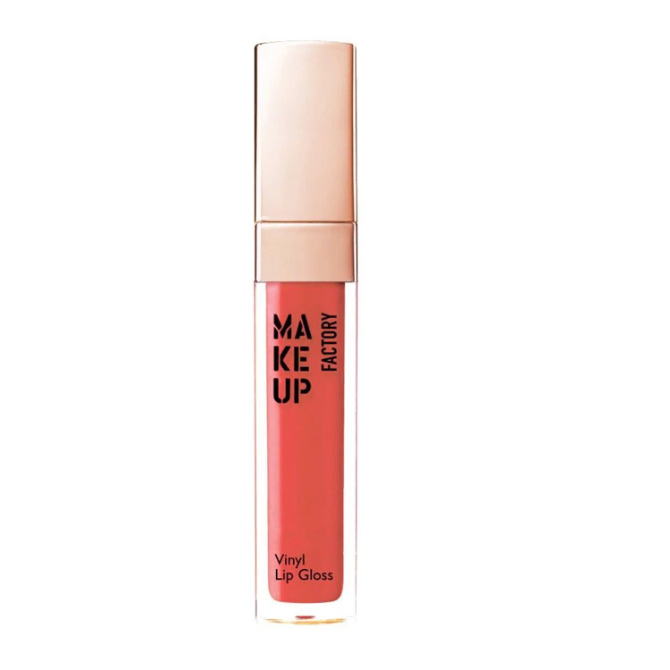 Блеск для губ Make up Factory Vinyl Lip Gloss, №15 Red Addiction, сияющий, 6,5 мл make up factory пудра бронзер сияющая с минералами тон 05 естественный сияющий mineral glow bronzer 8 5 гр