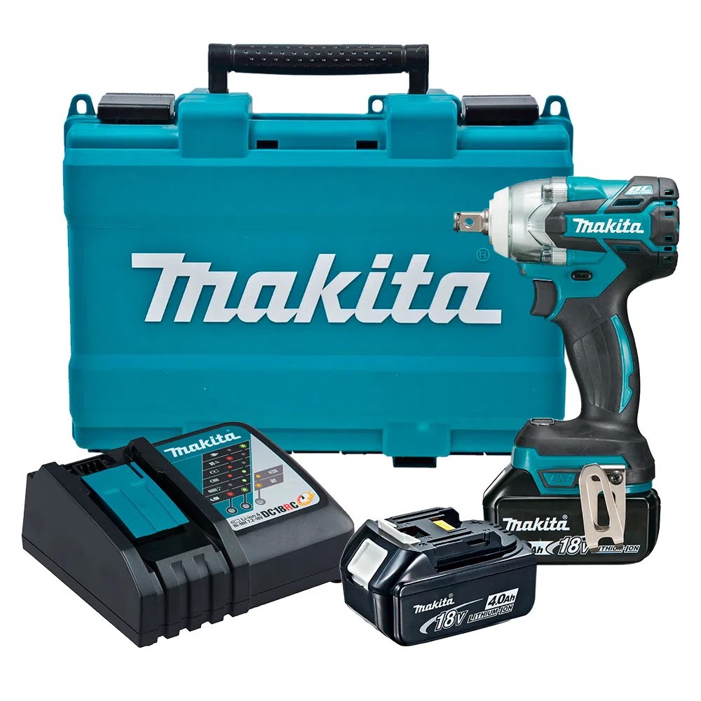 Аккумуляторный гайковерт Makita DTW285RME аккумуляторный ударный бесщеточный гайковерт worx