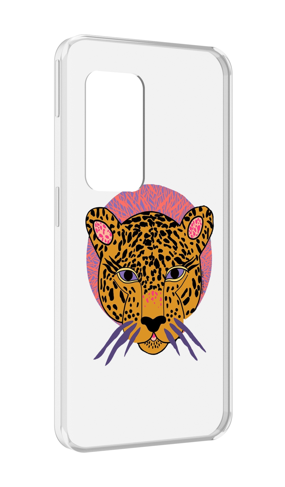 

Чехол MyPads тигр-в-кругу для UleFone Power Armor X11 Pro, Прозрачный, Tocco