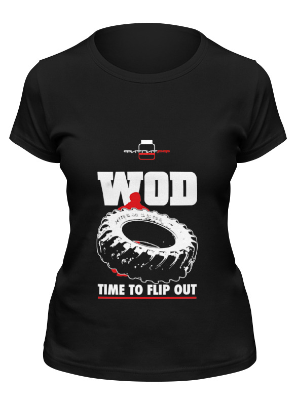 фото Футболка женская printio фитпит.рф - спортивное питание черная s