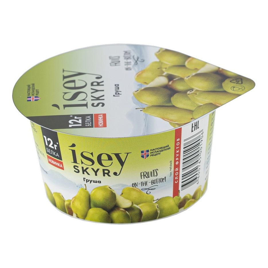 Скир Isey Skyr Исландский груша 1,2% БЗМЖ 140 мл