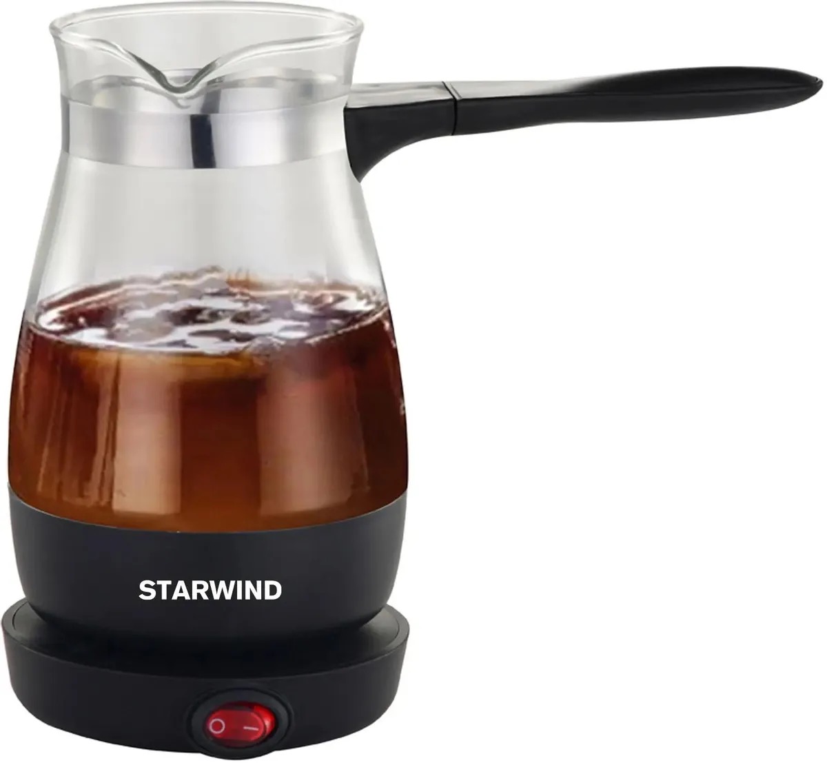 

Кофеварка StarWind STG6053, Электрическая турка, черный