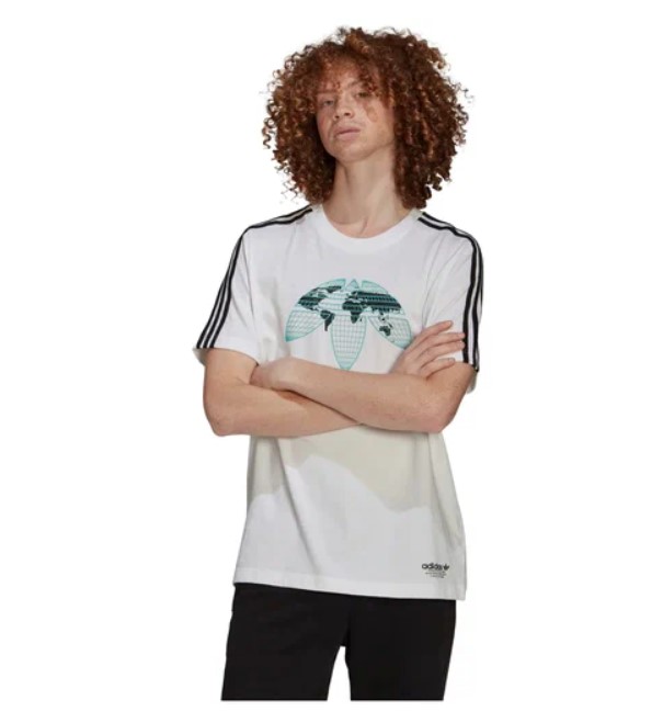 

Футболка мужская Adidas HF4907 белая XL, Белый, HF4907