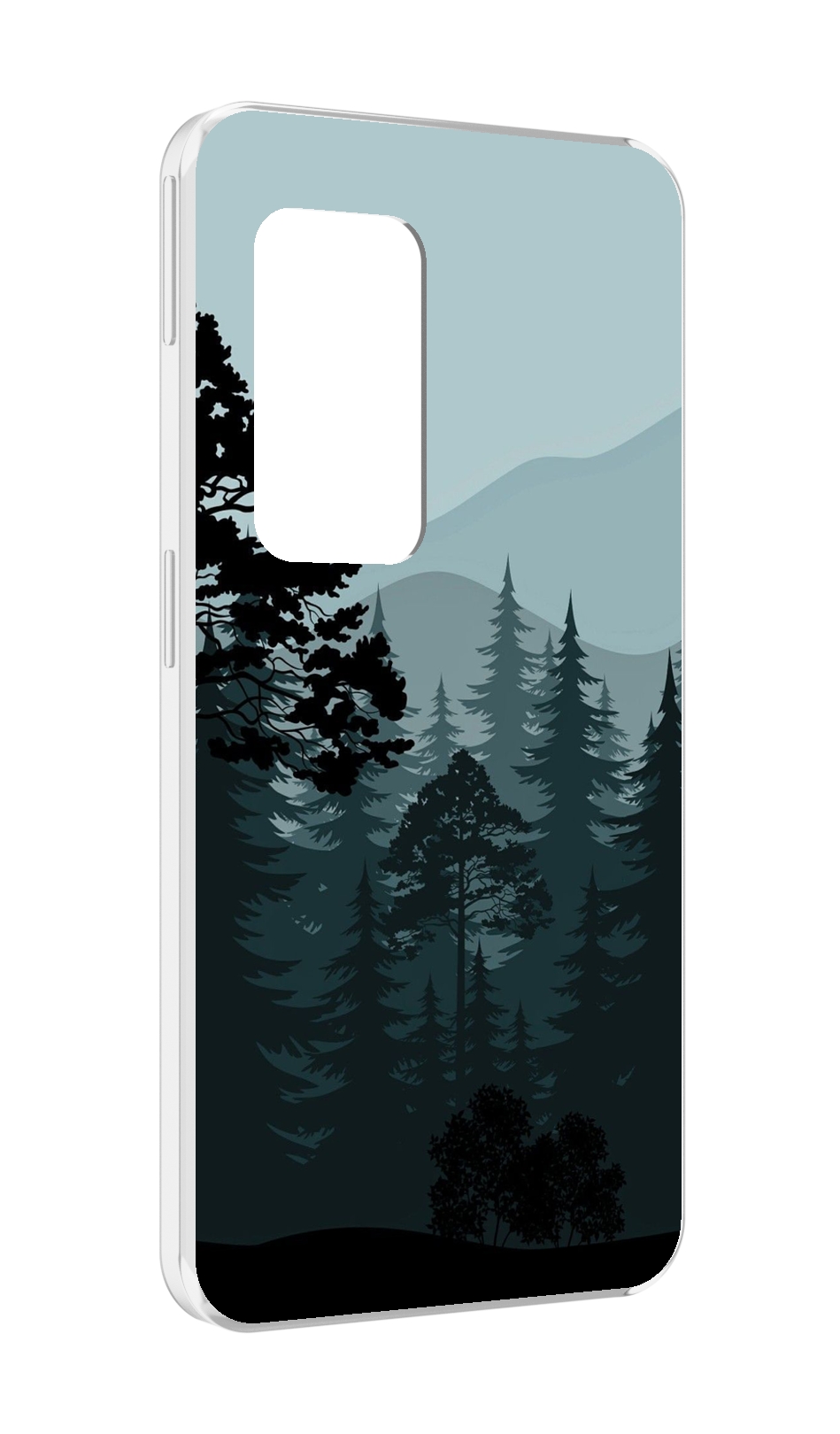 

Чехол MyPads темный лесочек для UleFone Power Armor X11 Pro, Прозрачный, Tocco
