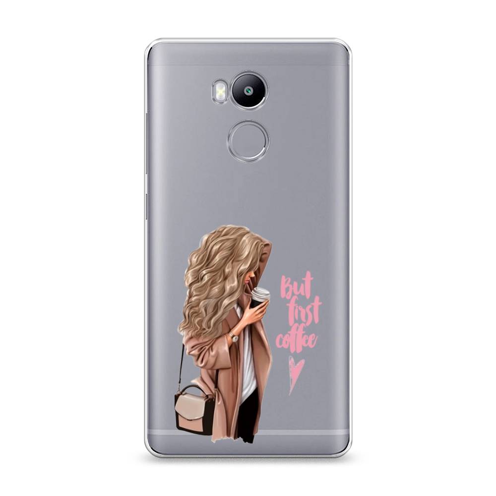 

Силиконовый чехол "Девушка с кофе" на Xiaomi Redmi 4 Pro, Девушка с кофе
