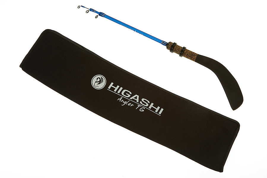 

Зимняя удочка Higashi Angler TG, 60 см, синий, Angler TG