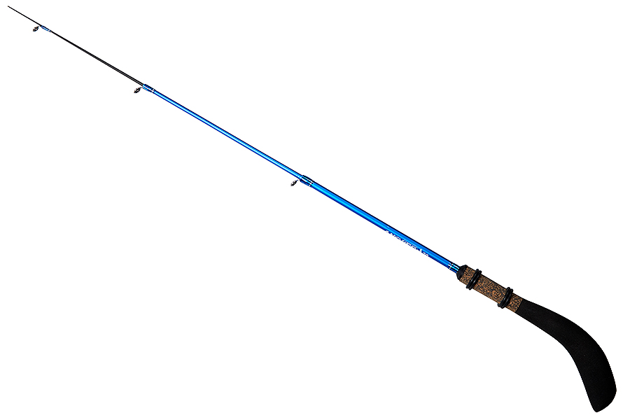 

Зимняя удочка Higashi Angler, 50 см, синий, Angler