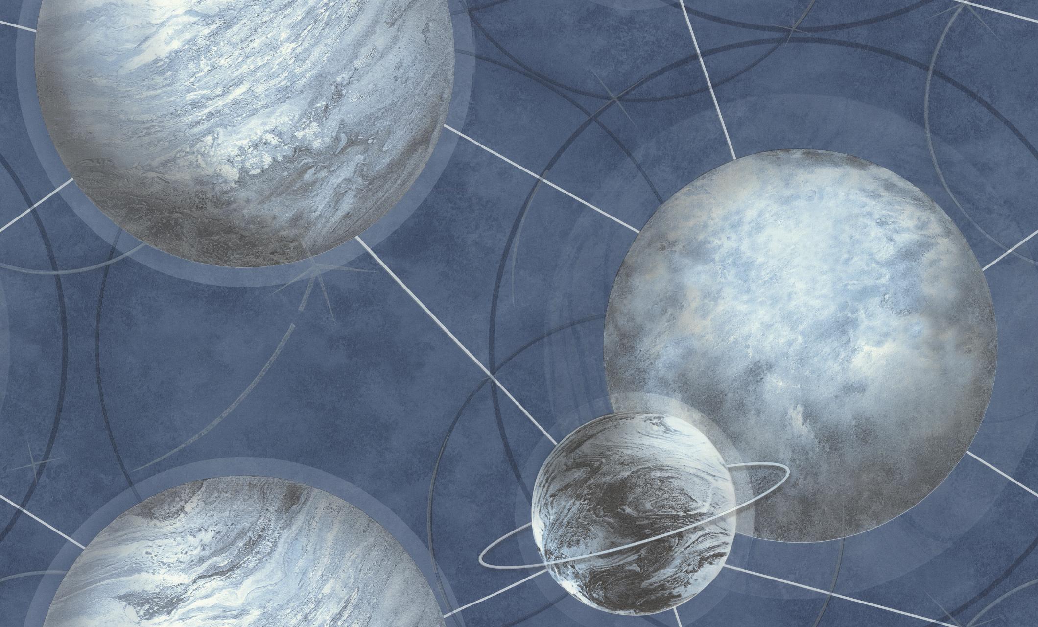 фото Обои виниловые homecolor planets hc71987-46