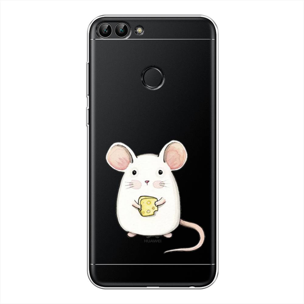 

Чехол Awog на Huawei P Smart "Мышка", Белый;розовый;прозрачный, 64050-1