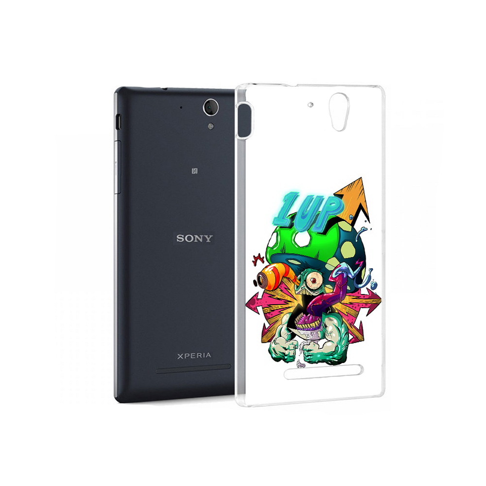 

Чехол MyPads Tocco для Sony Xperia C5 Ultra сильный гриб абстракция (PT16261.253.599), Прозрачный, Tocco