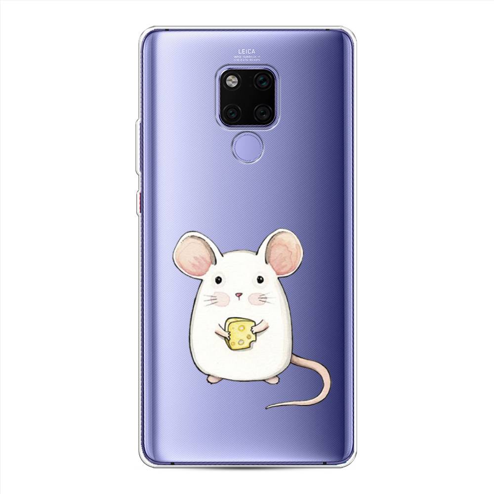 

Чехол Awog на Huawei Mate 20X "Мышка", Белый;розовый;прозрачный, 66950-1