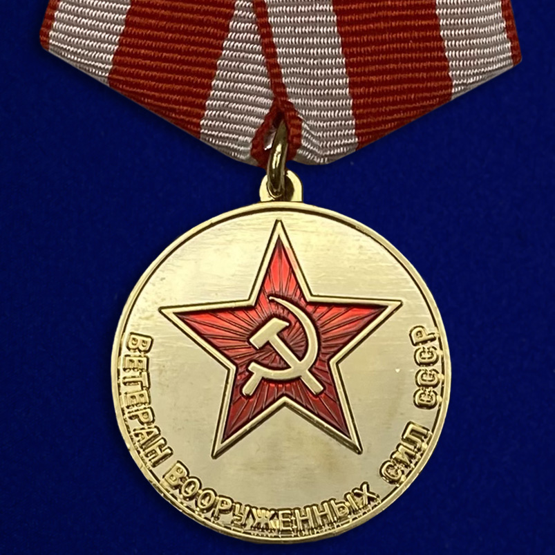 

Сувенирный знак Kamukamu Ветеран ВС СССР 54 355