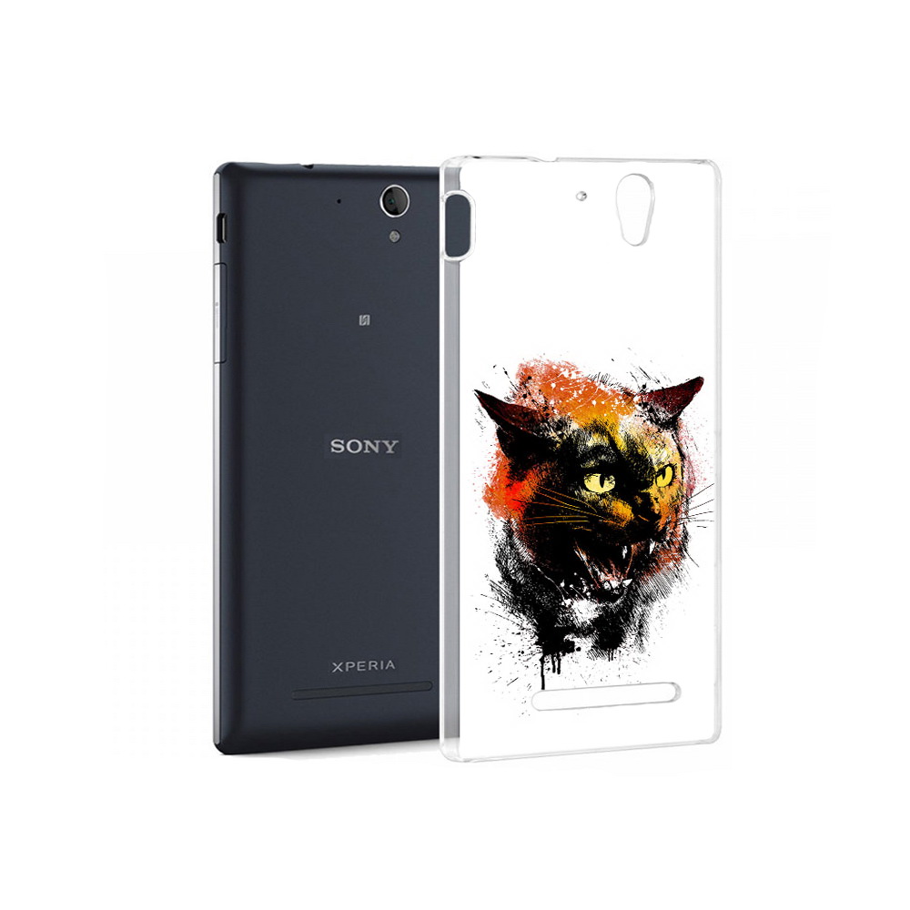 

Чехол MyPads Tocco для Sony Xperia C5 Ultra сиамский кот (PT16261.253.598), Прозрачный, Tocco