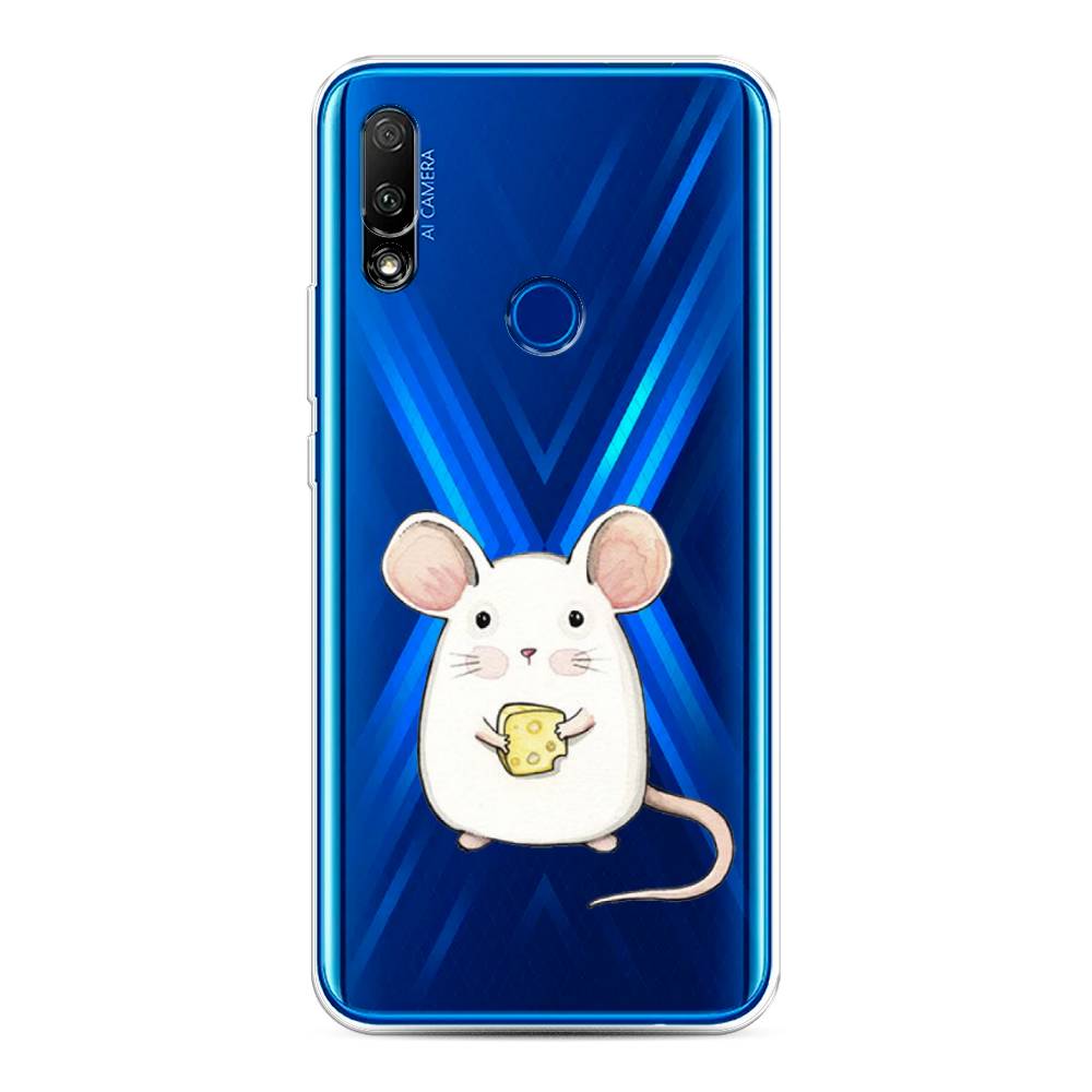 

Чехол Awog на Honor 9X "Мышка", Белый;розовый;прозрачный, 69950-1