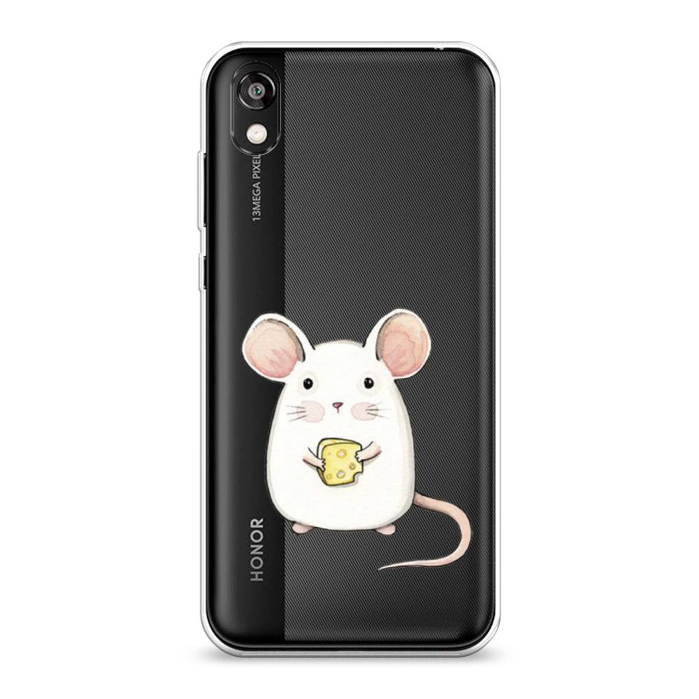 

Чехол Awog на Honor 8S "Мышка", Белый;розовый;прозрачный, 69150-1