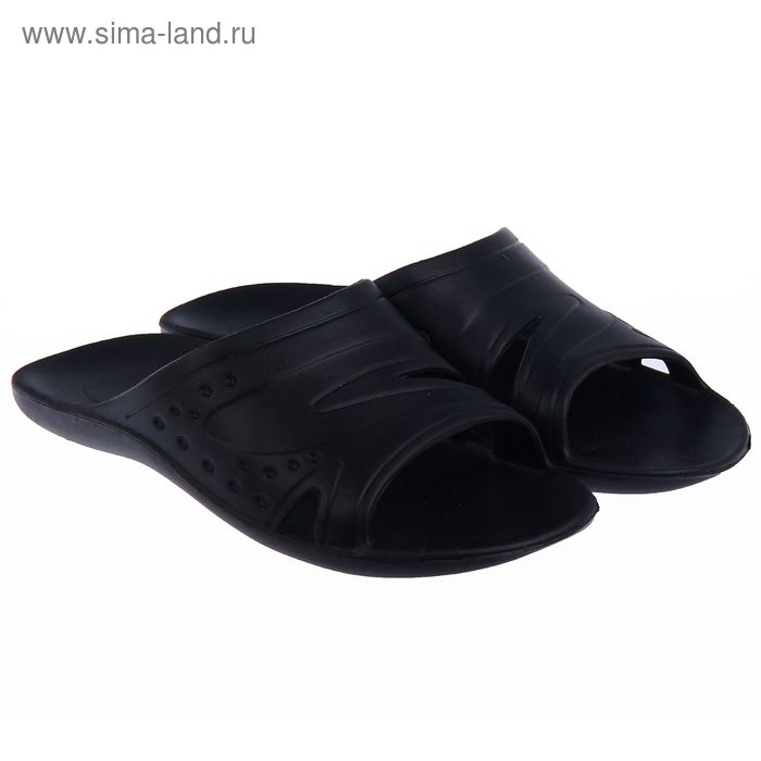 

Сланцы мужские Janett Отель черные 43-44 RU, Черный, Отель