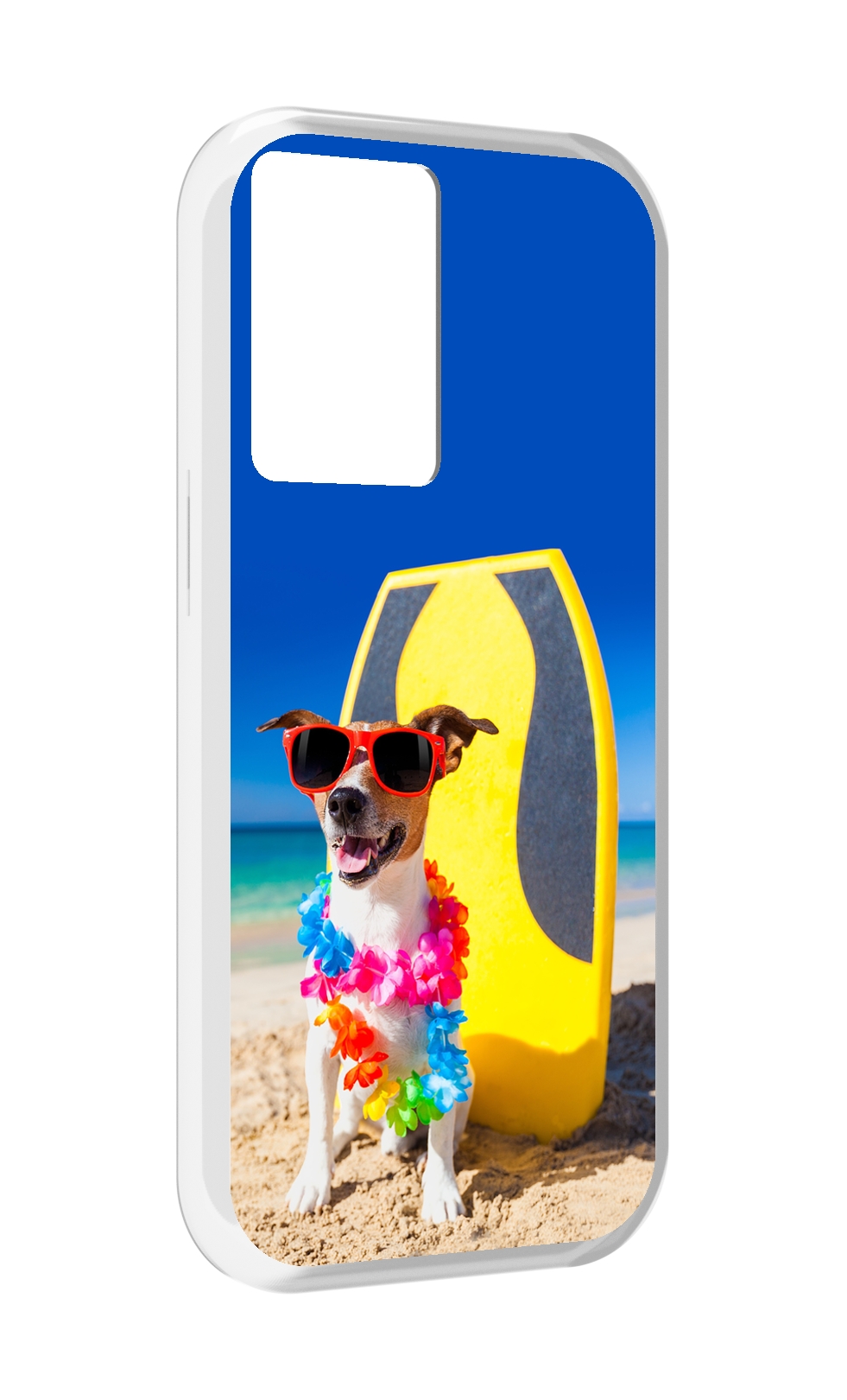 

Чехол MyPads Гавайская-собака для OnePlus Nord N20 SE, Прозрачный, Tocco