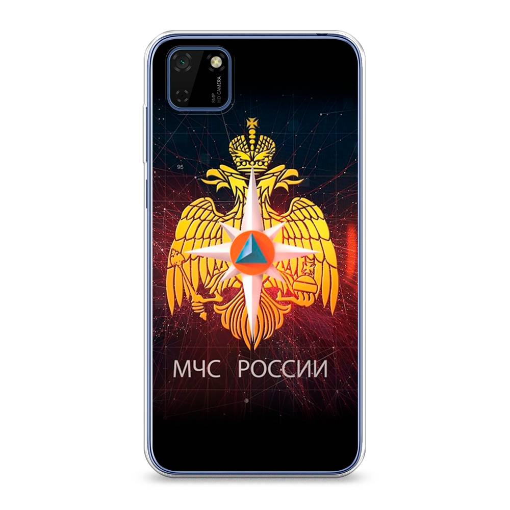 

Чехол Awog на Huawei Y5p "МЧС России", Черный;желтый;красный, 6103750-5