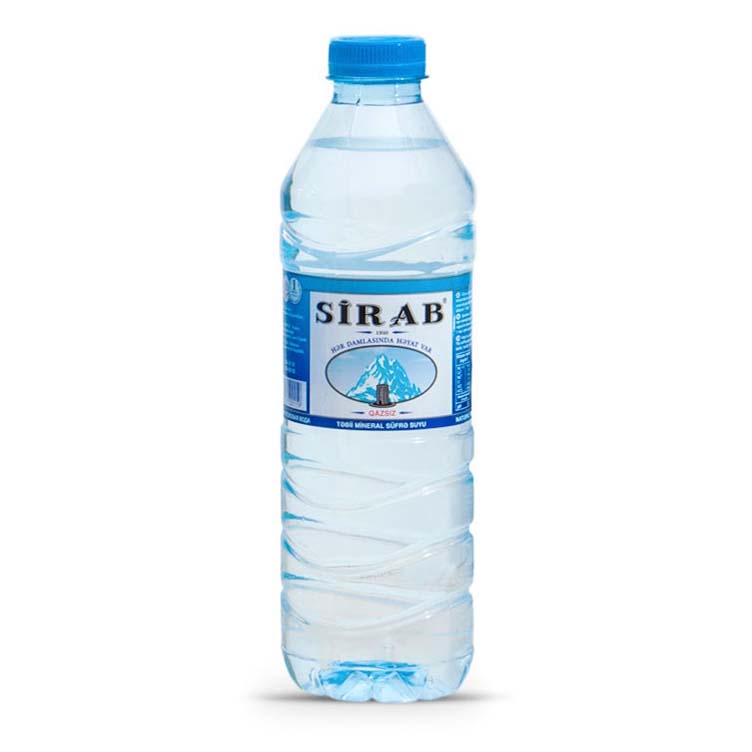 Вода минеральная Sirab негазированная 0,5 л