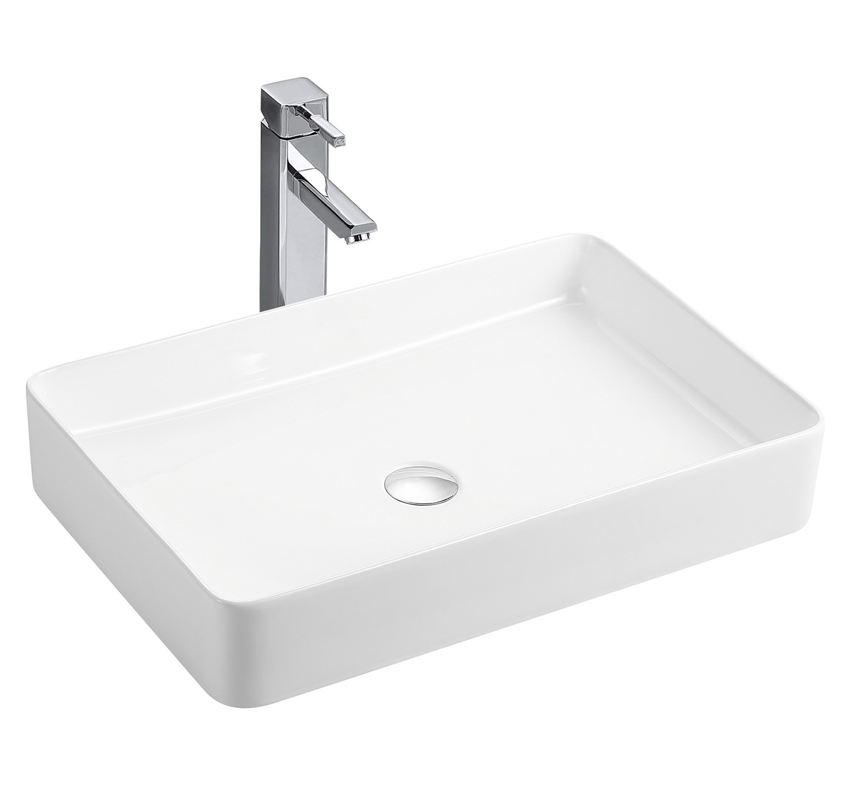 

Weltwasser Раковина WeltWasser SK ELBACH 2174 белая глянец