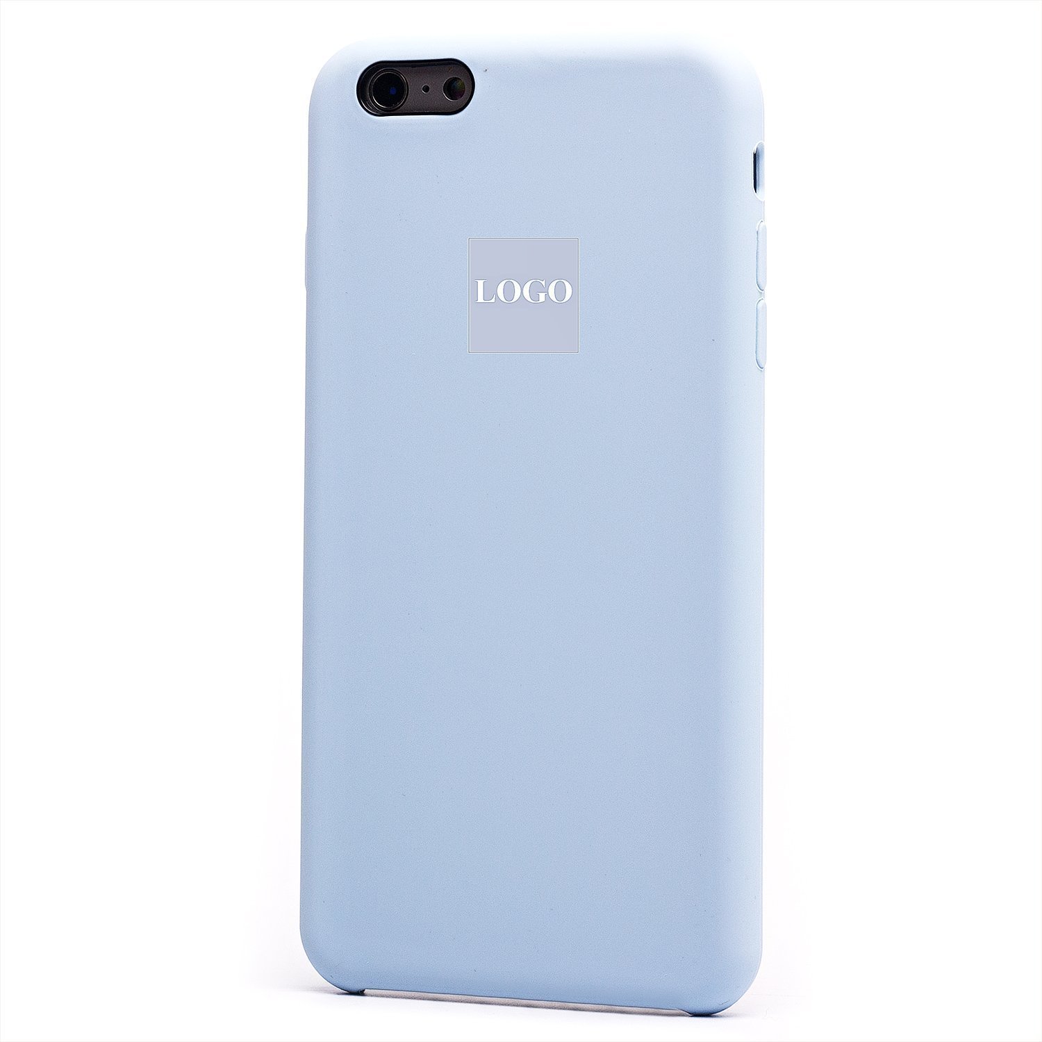 

Чехол для Apple iPhone 6 Plus/6s Plus силиконовый Soft Touch <голубой> (премиум)
