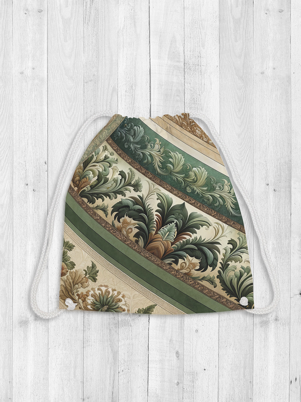 

Сумка мешок для обуви JoyArty Венецианские обои 38x40 bpa sd2951, Зеленый, Венецианские обои