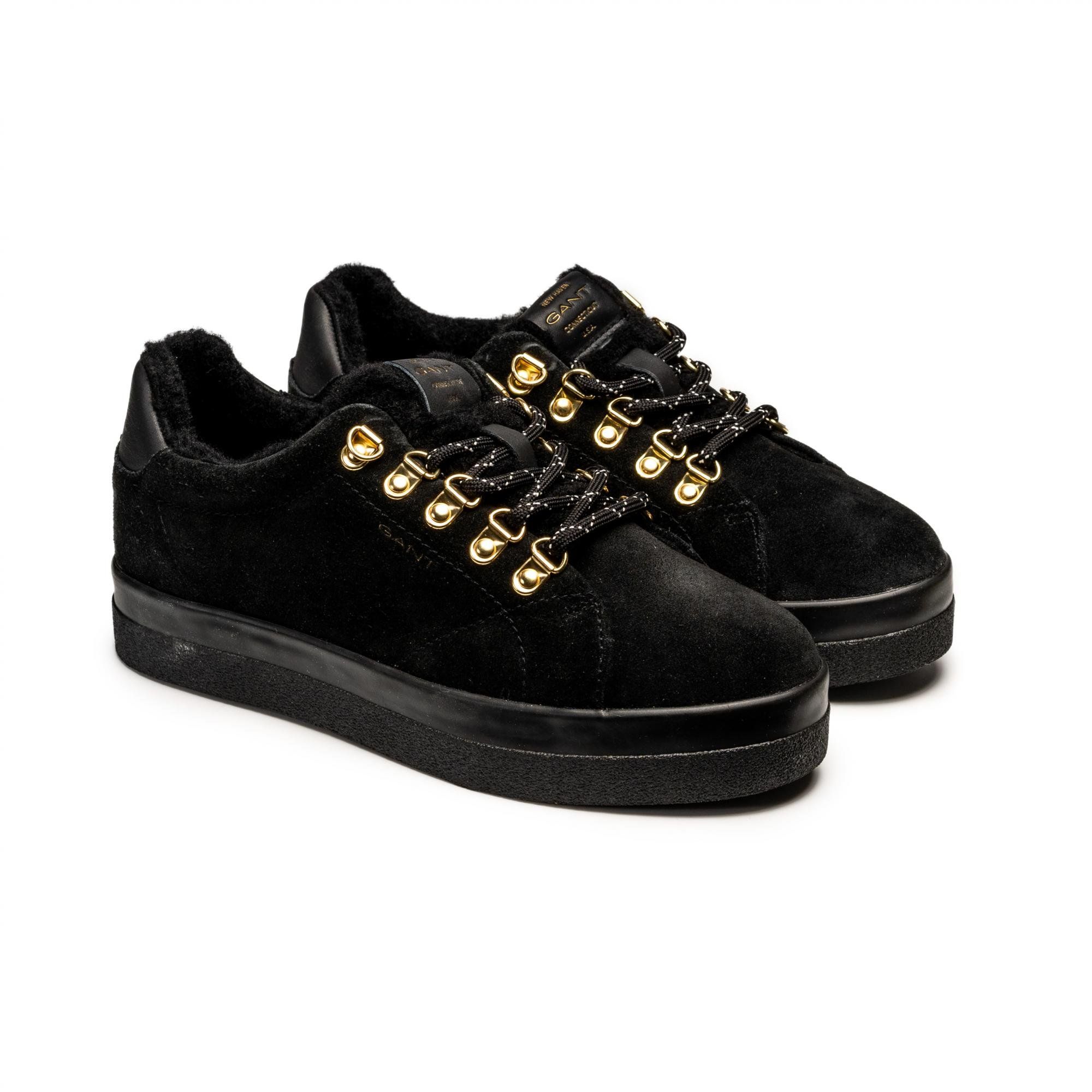 

Кеды женские GANT AURORA 19533860 черные 38 EU, AURORA 19533860