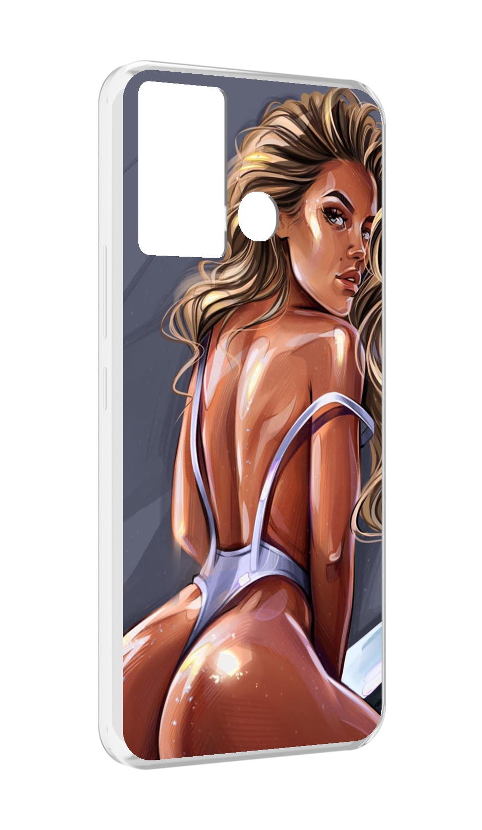 

Чехол MyPads craigos-art для Infinix Hot 12 Play, Прозрачный, Tocco