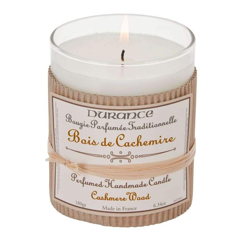 фото Ароматическая свеча durance perfumed candle cashmere wood 180г (дерево кашемира)