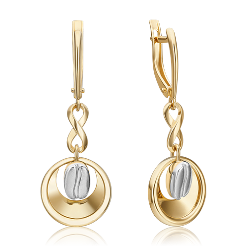 

Серьги подвески из золота PLATINA jewelry 02-4927-00-000-1121, 02-4927-00-000-1121
