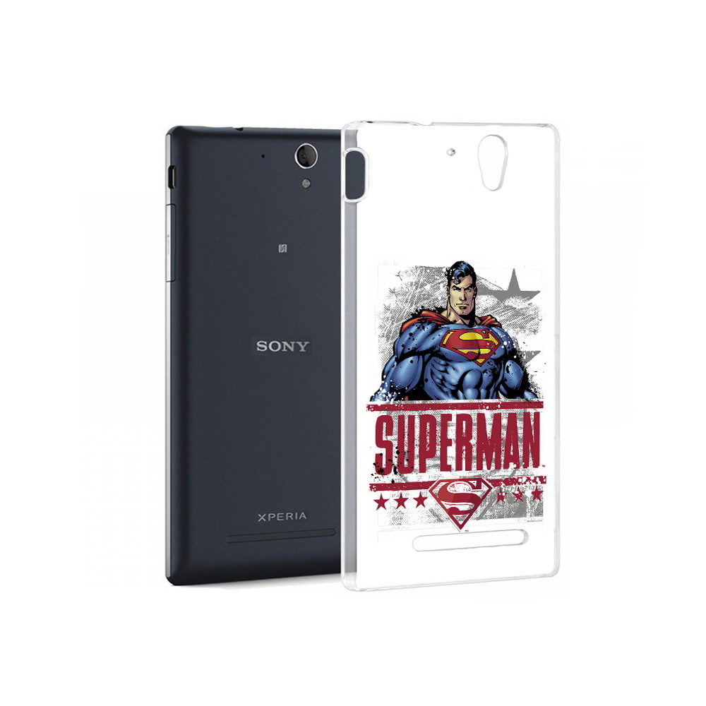 

Чехол MyPads Tocco для Sony Xperia C5 Ultra рисунок супермен (PT16261.253.583), Прозрачный, Tocco