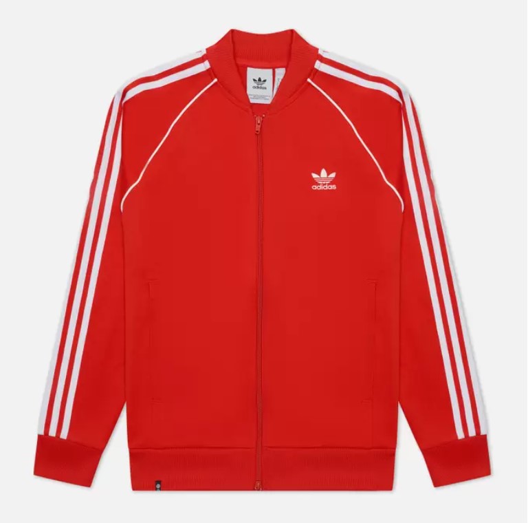 

Олимпийка мужская Adidas HF2124 красная XS, HF2124