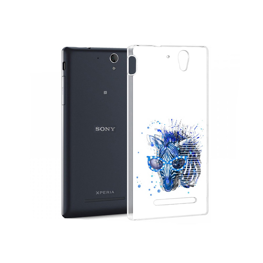 

Чехол MyPads Tocco для Sony Xperia C5 Ultra расплывчатая зебра (PT16261.253.577), Прозрачный, Tocco